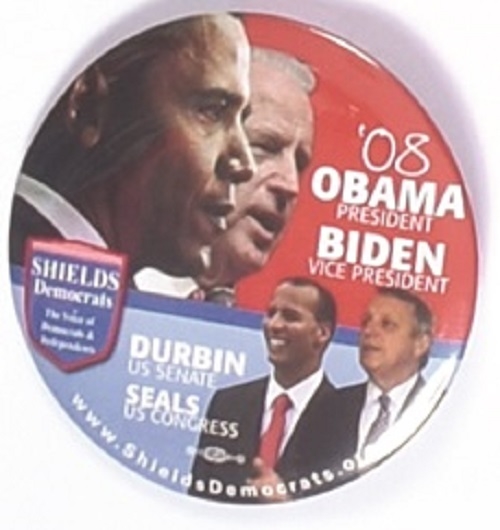 Obama, Seals, Durbin Illinois Coattail