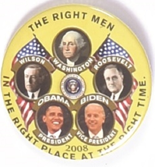 Obama Right Men, Right Place, Right Time
