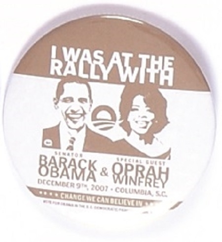 Obama and Oprah South Carolina Rally