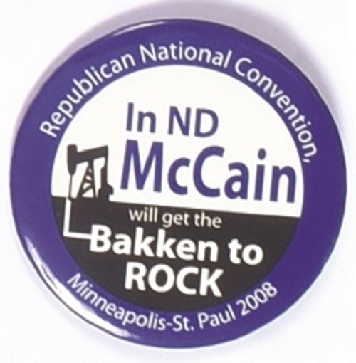McCain Will Get Bakken to Rock