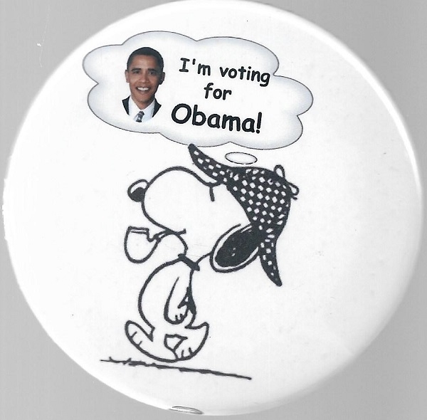 Snoopy for Obama