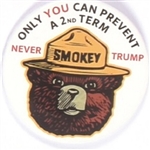 Smokey the Bear anti Trump Celluloid