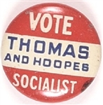 Vote Thomas and Hoopes Socialist