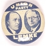 Lemke, OBrien Union Party