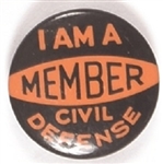 World War II Civil Defense Pin