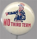 Uncle Sam No Third Term