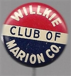 Willkie Marion County Club