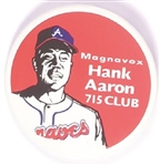 Hank Aaron Magnavox 715 Club