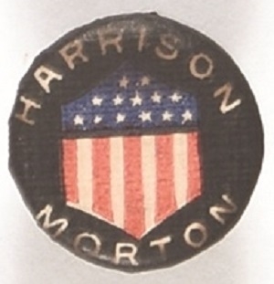 Harrison, Morton Cloth Shield Stud Smaller Letters