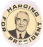 Harding for President Smiling Face
