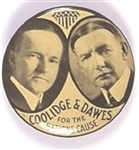 Coolidge and Dawes for the Nations Cause