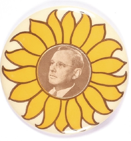 Landon Rare Large Sunflower Pin