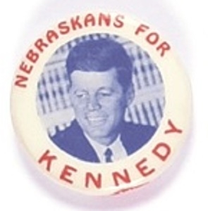 Nebraskans for Kennedy Library Pin