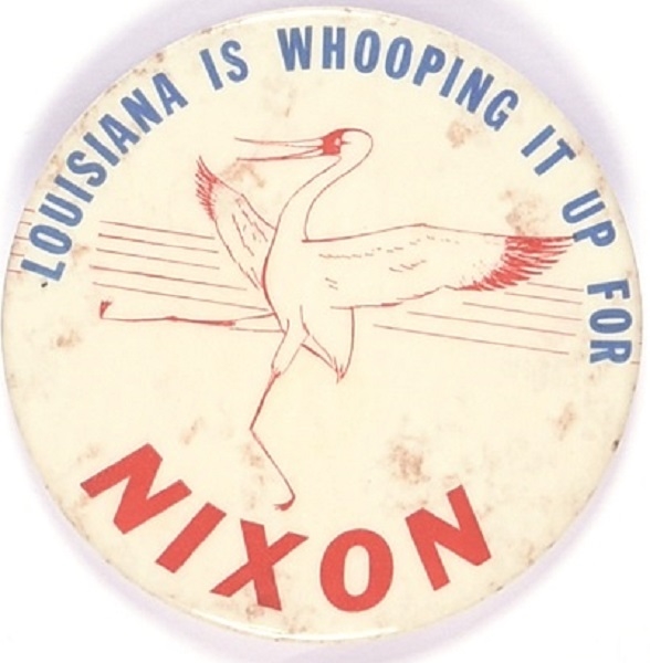Louisiana is Whooping it up for Nixon