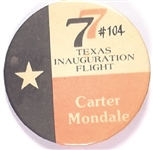 Carter Texas Inauguration Flight