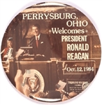 Reagan Perrysburg, Ohio, Campaign Train Pin