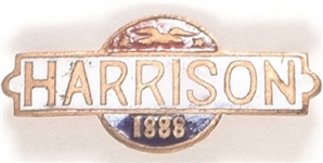 Harrison RWB, Gold Enamel Pin