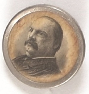 Grover Cleveland Portrait Stickpin