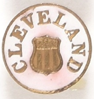 Cleveland Shield Enamel Stud