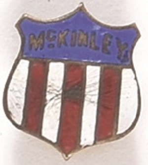 McKinley Enamel Shield Stud
