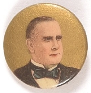 McKinley Gold Celluloid With Different Portrait
