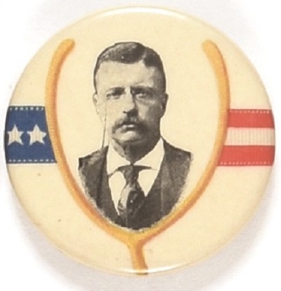 Theodore Roosevelt Wishbone Pin
