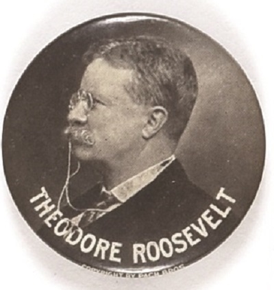Theodore Roosevelt Profile Pin