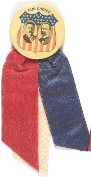 Roosevelt, Fairbanks Our Choice Jugate, Ribbons