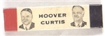 Hoover and Curtis Celluloid Bar Pinback