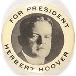 Herbert Hoover for President Celluloid