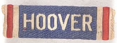 Hoover Cloth Covered Pin