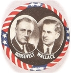Roosevelt, Wallace Celluloid Jugate