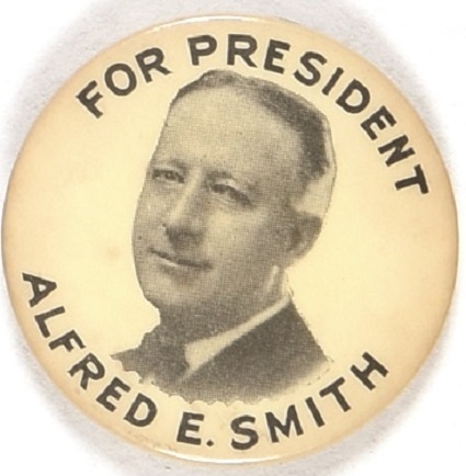 Alfred E. Smith for President Celluloid
