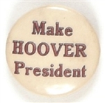 Make Hoover President Celluloid