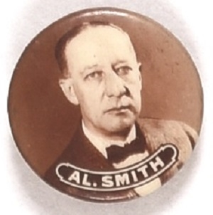 Al Smith Sharp Brown Celluloid