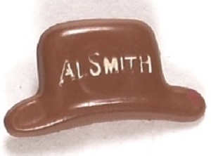 Smith Plastic Brown Derby Pin