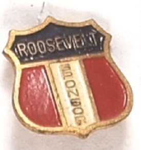 Roosevelt Sponsor Enamel Shield