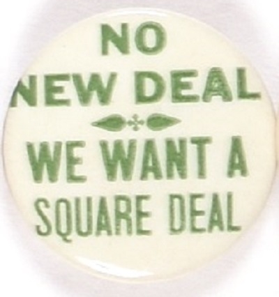 Willkie No New Deal