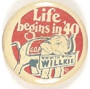 Willkie Life Begins in 40