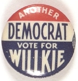 Another Democrat Vote for Willkie