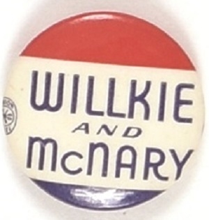 Willkie and McNary Unusual Lettering