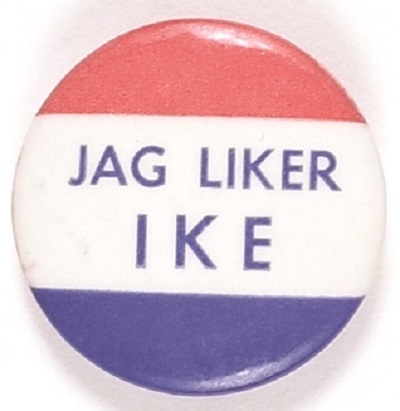 Jag Liker Ike, Eisenhower Swedish Pin