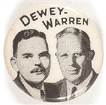 Dewey and Warren Sharp Celluloid Jugate
