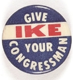Give Ike Your Congressmen