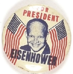Eisenhower Flags Litho