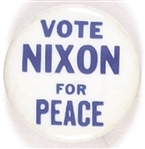 Vote Nixon for Peace