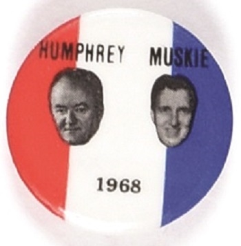 Humphrey, Muskie "Floating Heads" Jugate