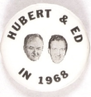Hubert and Ed in 1968