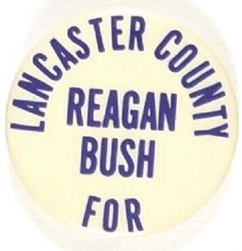 Lancaster County for Reagan, Bush