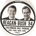 Reagan, Bush Columbus Day Parade